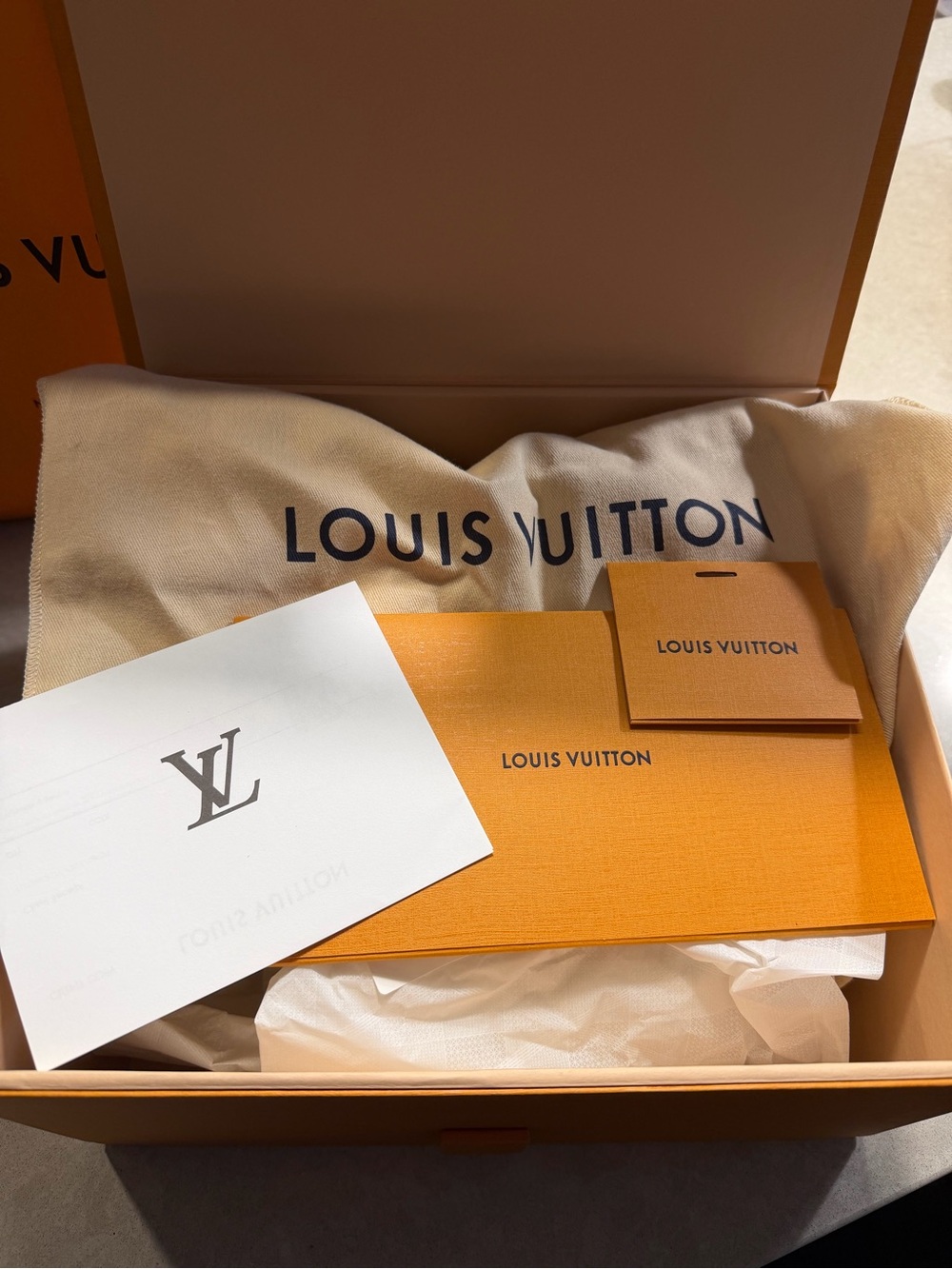 Louis Vuitton Black Embossed Monogram Shoulder Bag with Gold Hardware - Picture 6 of 6